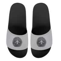 Thumbnail for Aviation Finger Print Designed Sport Slippers