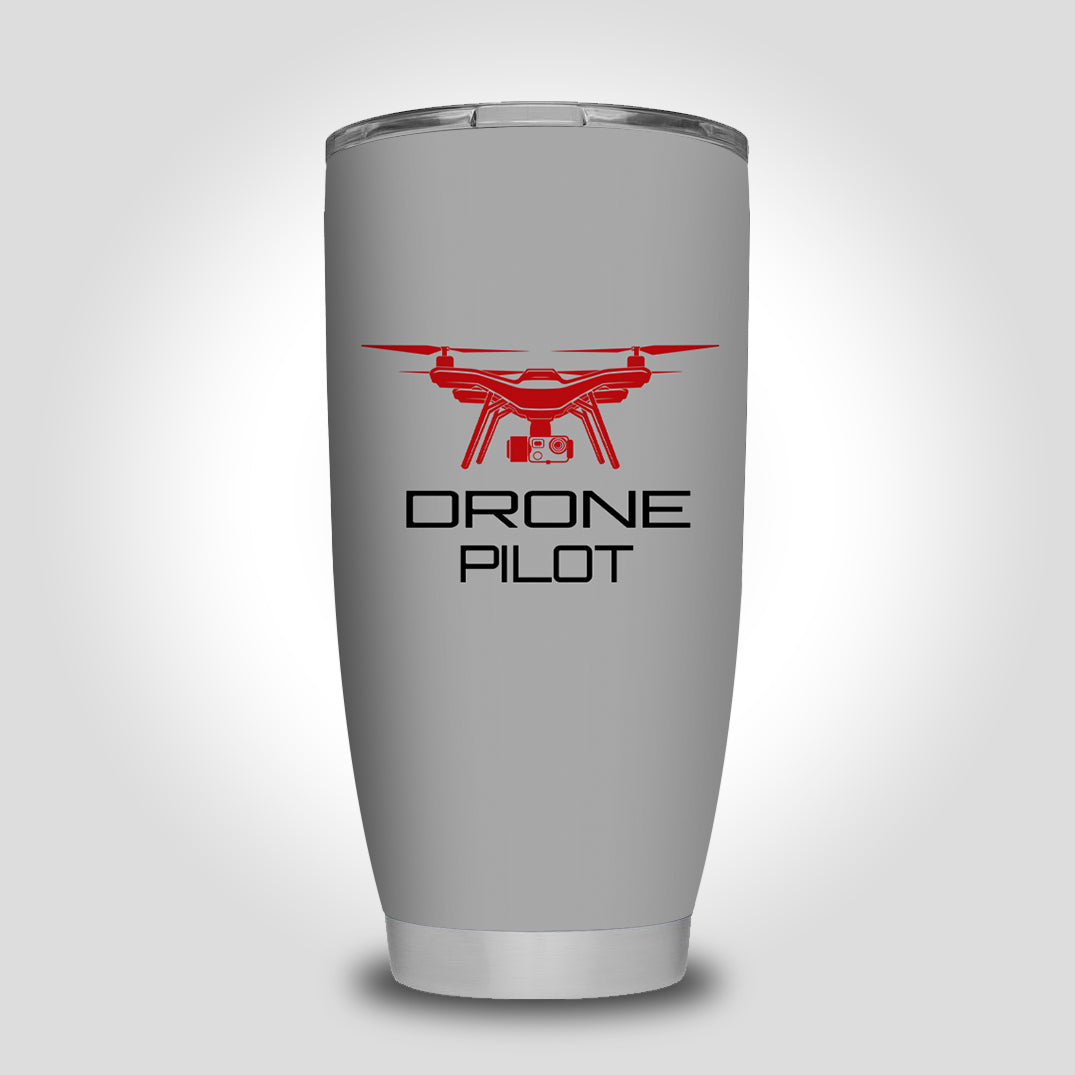 Drone Pilot Designed Tumbler Travel Mugs
