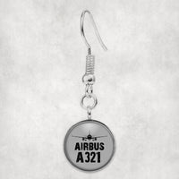 Thumbnail for Airbus A321 & Plane Designed Earrings
