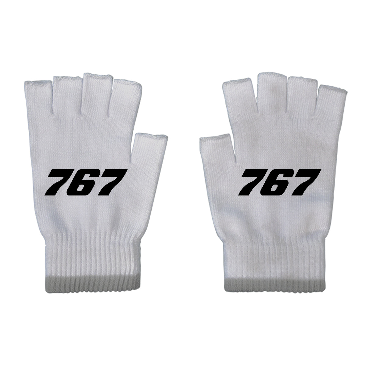 767 Flat Text Designed Cut Gloves