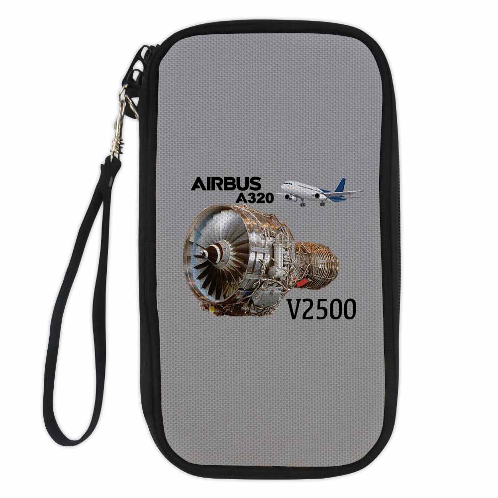 Airbus A320 & V2500 Engine Designed Travel Cases & Wallets