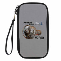 Thumbnail for Airbus A320 & V2500 Engine Designed Travel Cases & Wallets