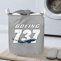 Thumbnail for Super Boeing 737+Text Designed Laundry Baskets