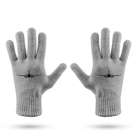 Thumbnail for Embraer E-190 Silhouette Plane Designed Gloves