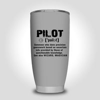 Thumbnail for Pilot [Noun] Designed Tumbler Travel Mugs