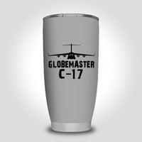 Thumbnail for GlobeMaster C-17 & Plane Designed Tumbler Travel Mugs