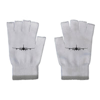 Thumbnail for Airbus A340 Silhouette Designed Cut Gloves