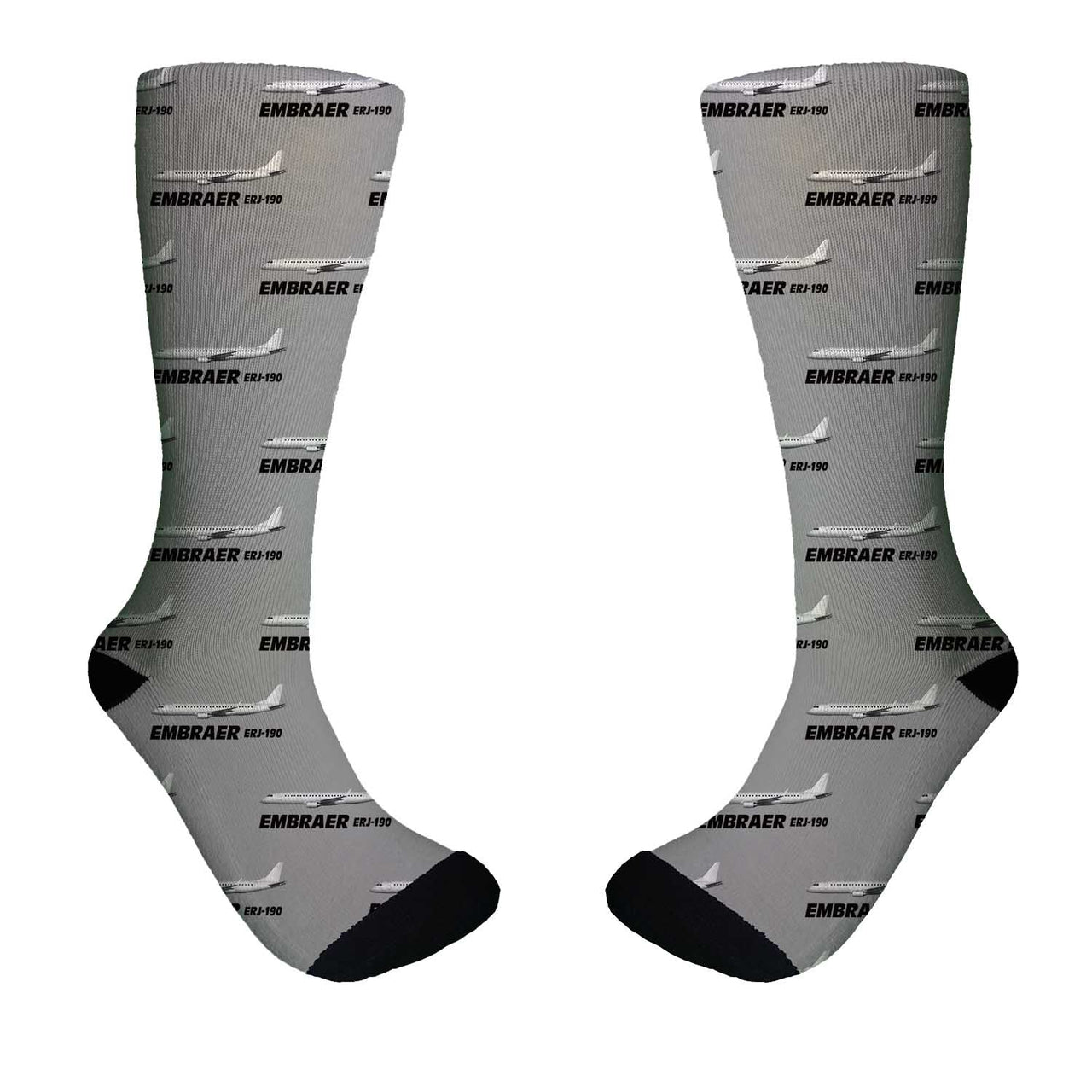 The Embraer ERJ-190 Designed Socks