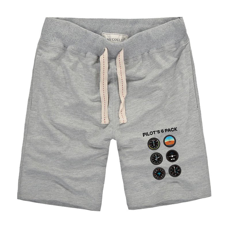Pilot's 6 Pack Designed Cotton Shorts