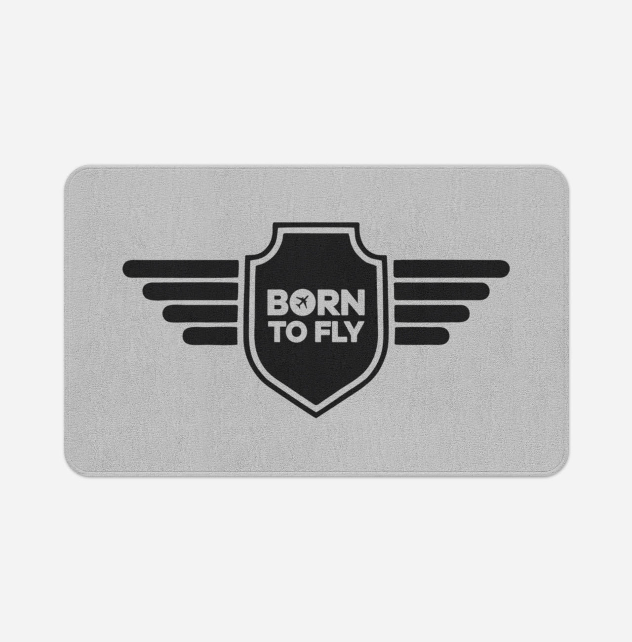 Born To Fly & Badge Designed Bath Mats
