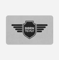 Thumbnail for Born To Fly & Badge Designed Bath Mats