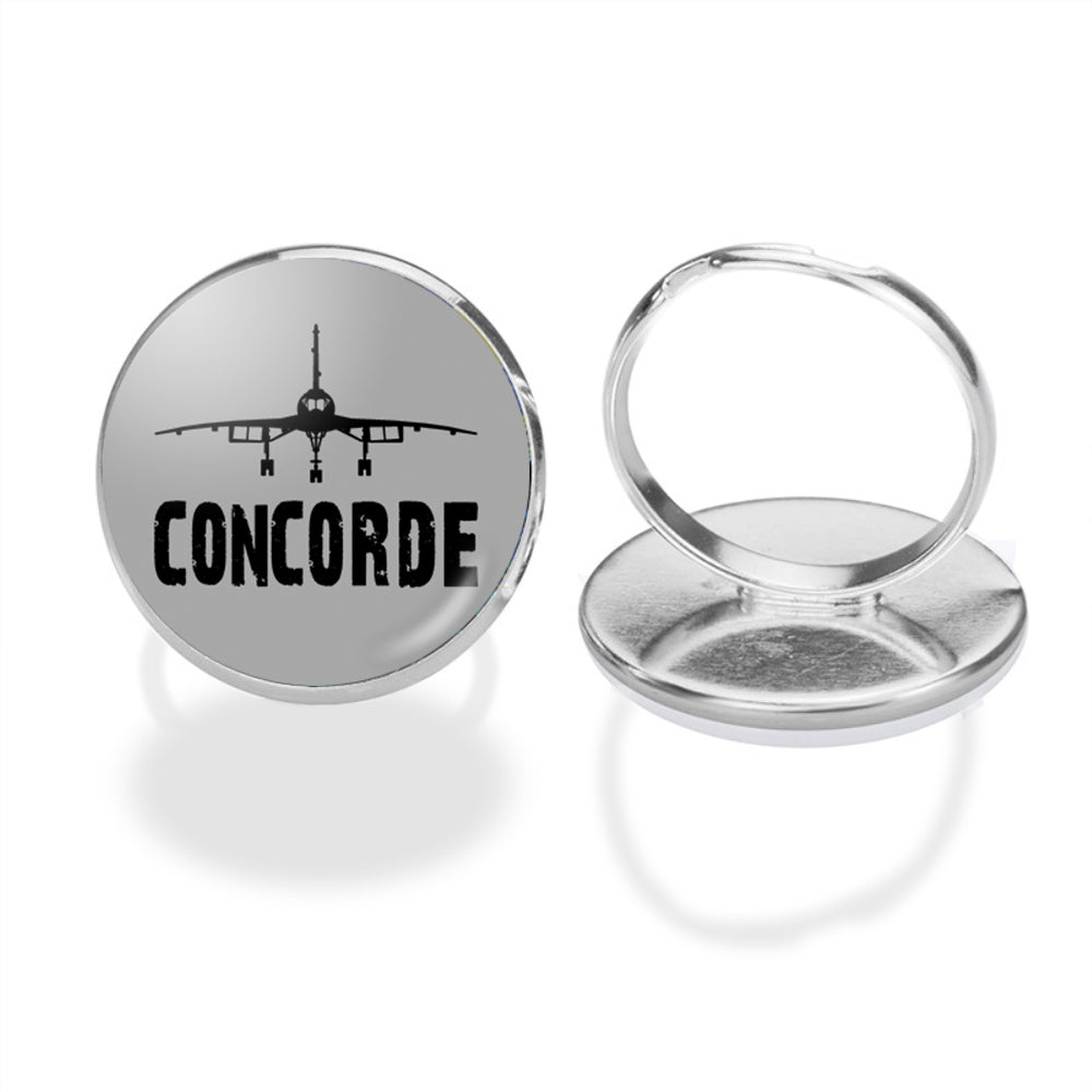 Concorde & Plane Designed Rings