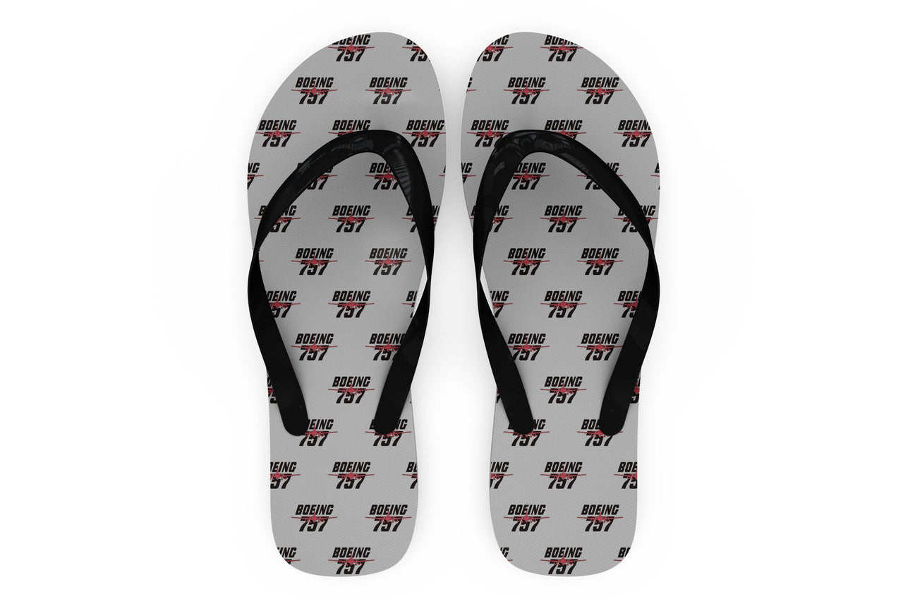 Amazing Boeing 757 Designed Slippers (Flip Flops)
