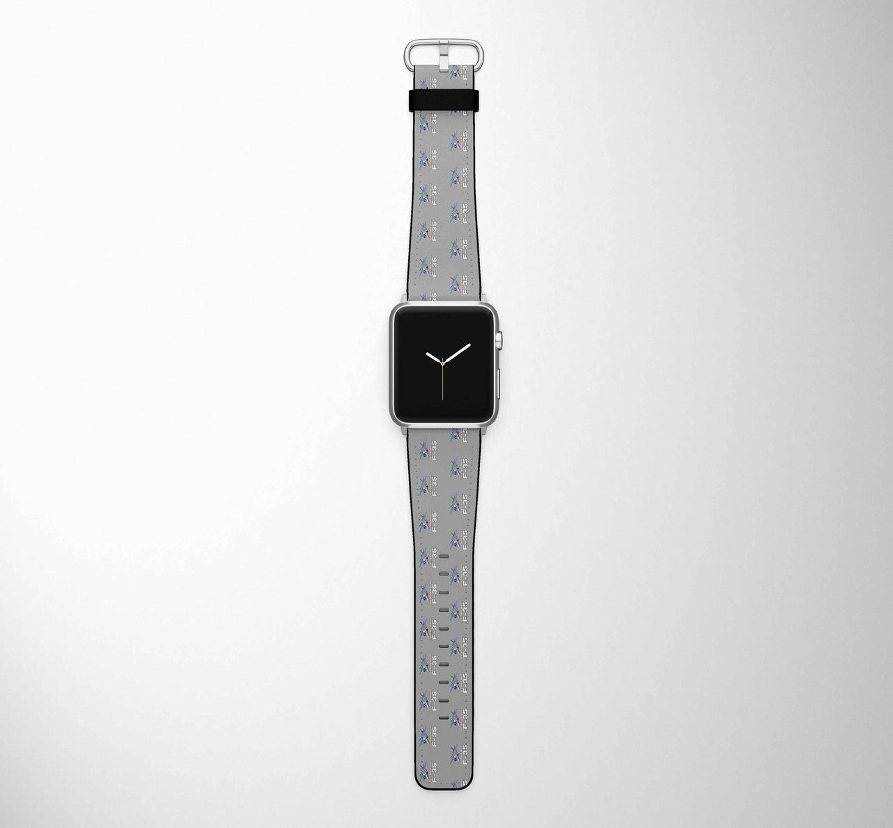 The Lockheed Martin F35 Designed Leather Apple Watch Straps