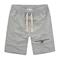 Thumbnail for Cessna 172 Silhouette Designed Cotton Shorts