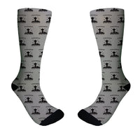 Thumbnail for Air Traffic Controllers - We Rule The Sky Designed Socks
