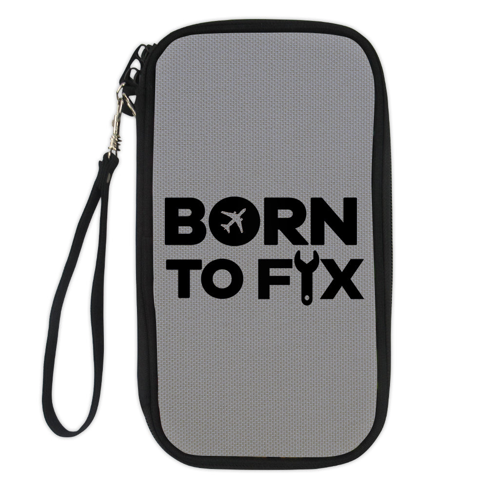 Born To Fix Airplanes Designed Travel Cases & Wallets