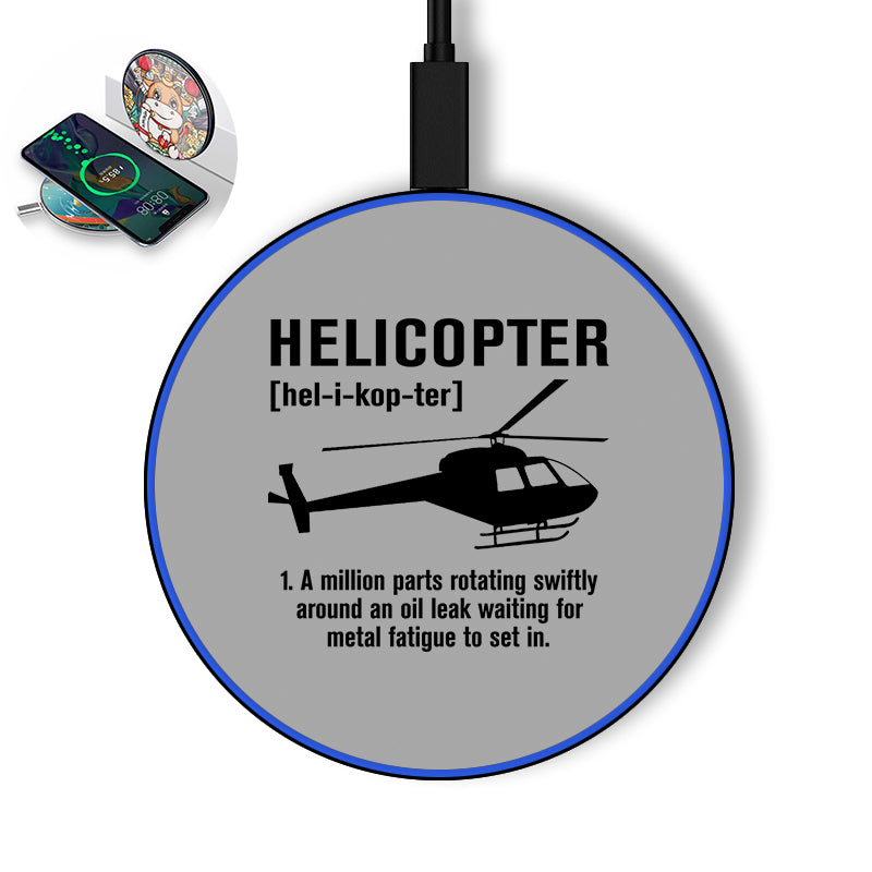 Helicopter [Noun] Designed Wireless Chargers