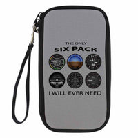 Thumbnail for The Only Six Pack I Will Ever Need Designed Travel Cases & Wallets