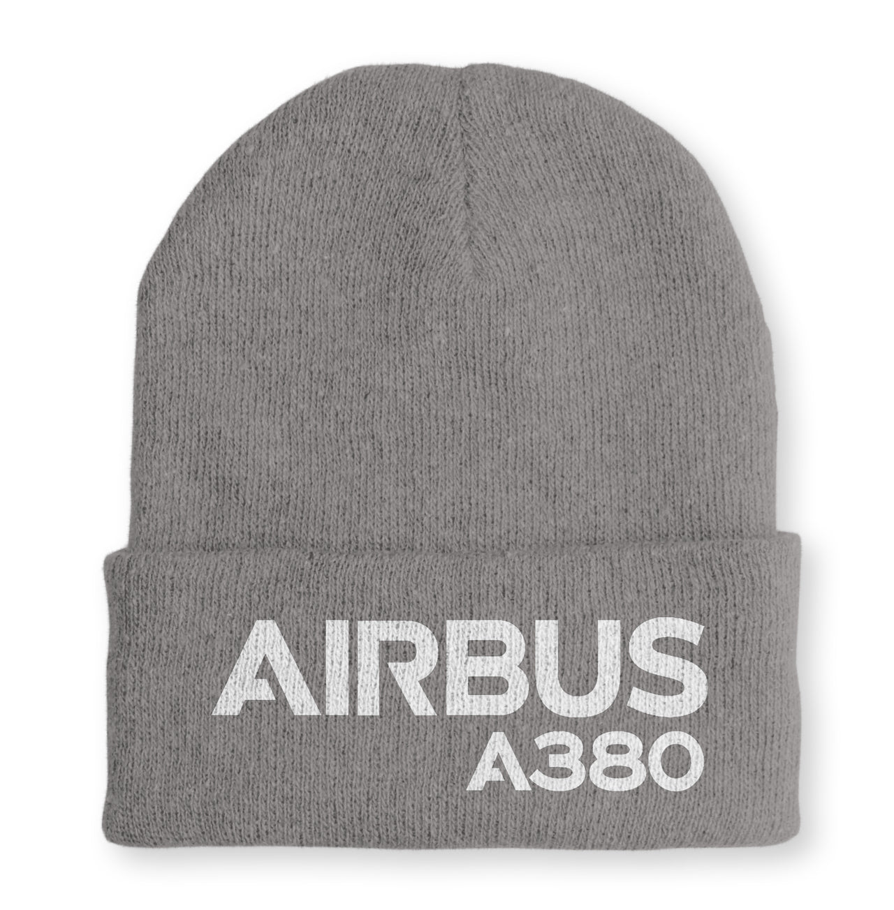 Airbus A380 & Text Embroidered Beanies