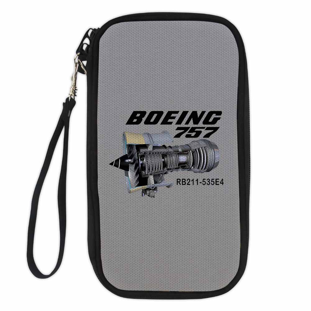 Boeing 757 & Rolls Royce Engine (RB211) Designed Travel Cases & Wallets