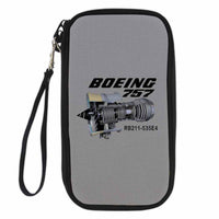Thumbnail for Boeing 757 & Rolls Royce Engine (RB211) Designed Travel Cases & Wallets