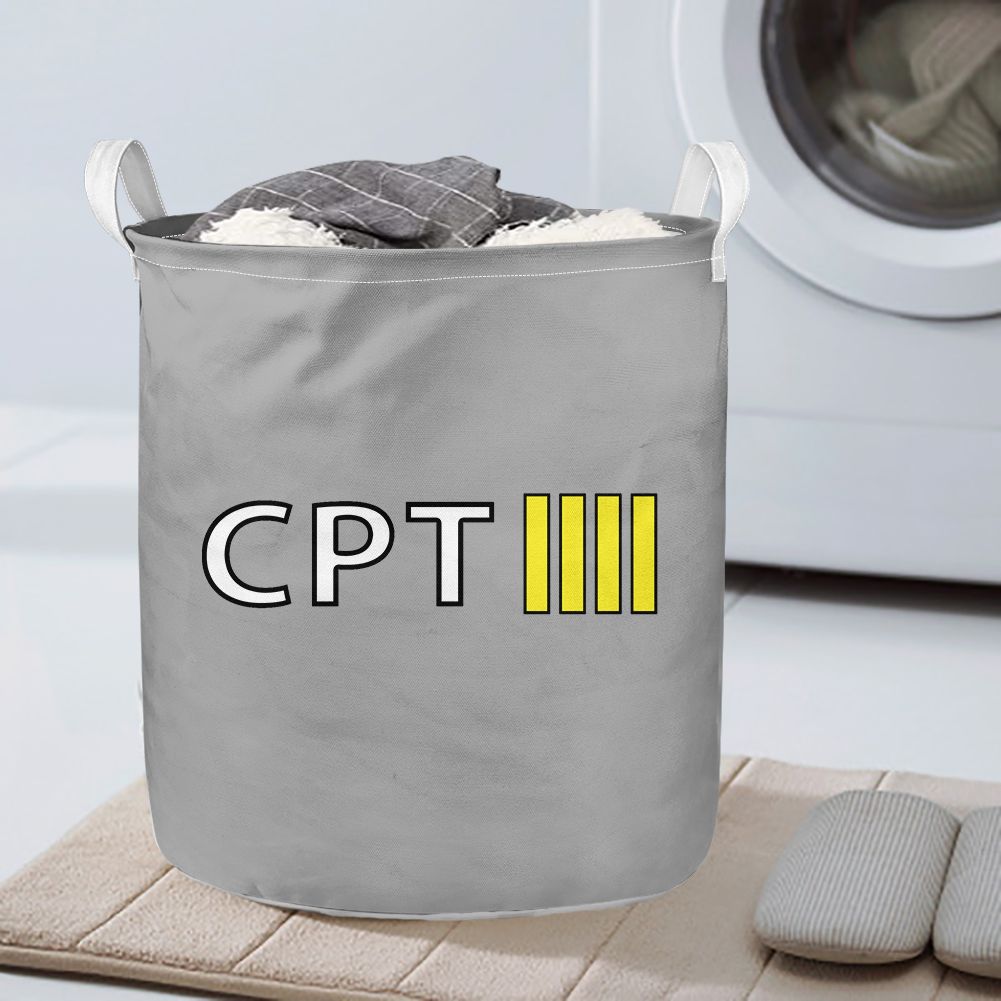 CPT & 4 Lines Designed Laundry Baskets