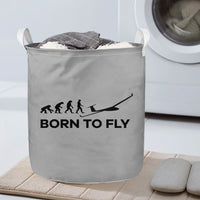 Thumbnail for Born To Fly Glider Designed Laundry Baskets