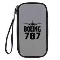 Thumbnail for Boeing 787 & Plane Designed Travel Cases & Wallets
