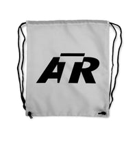 Thumbnail for ATR & Text Designed Drawstring Bags