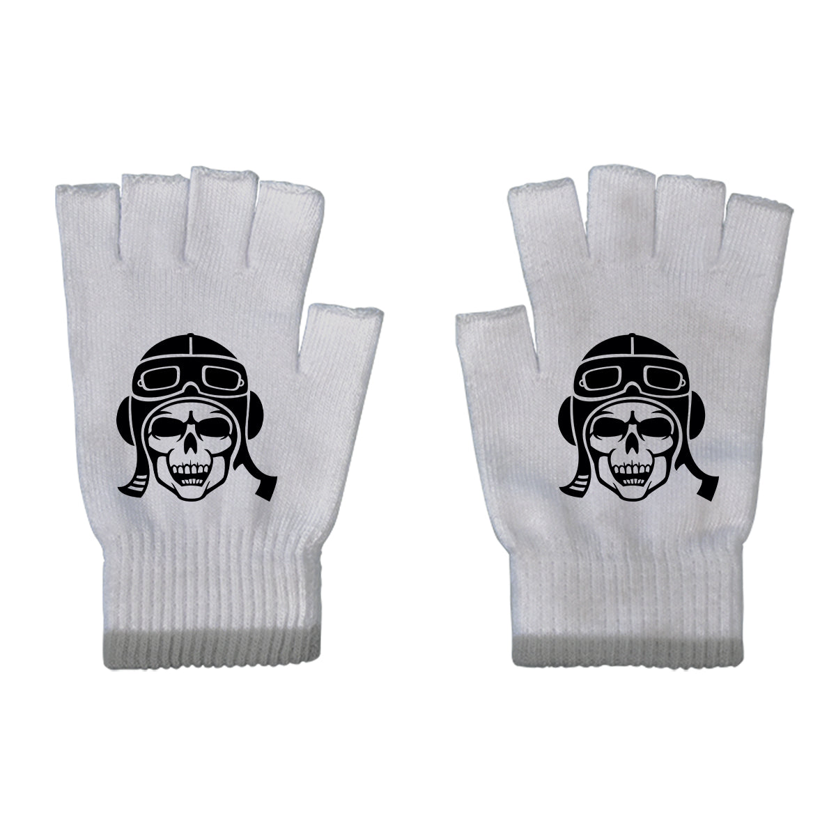 Skeleton Pilot Designed Cut Gloves