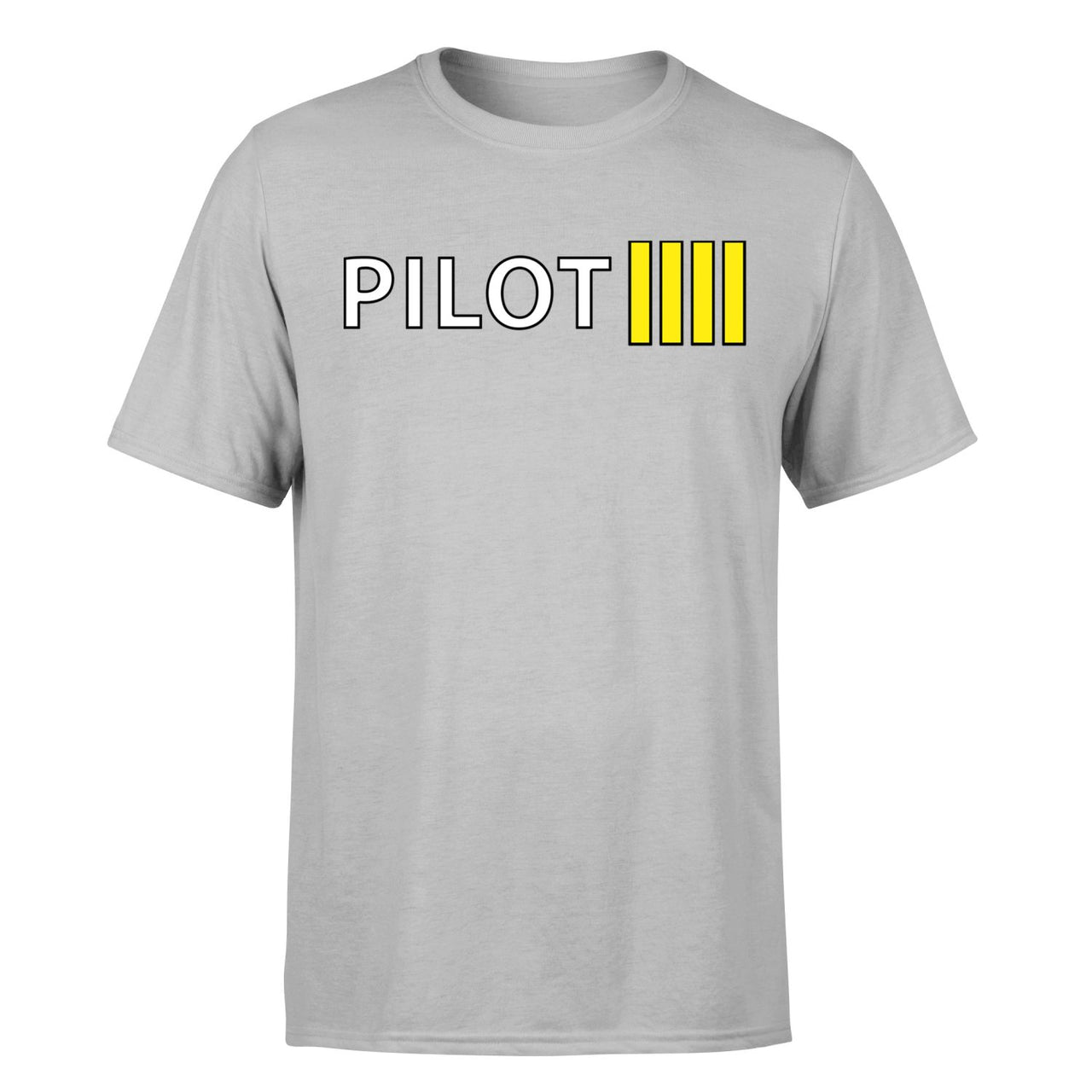 Pilot & Stripes (4 Lines) Designed T-Shirts