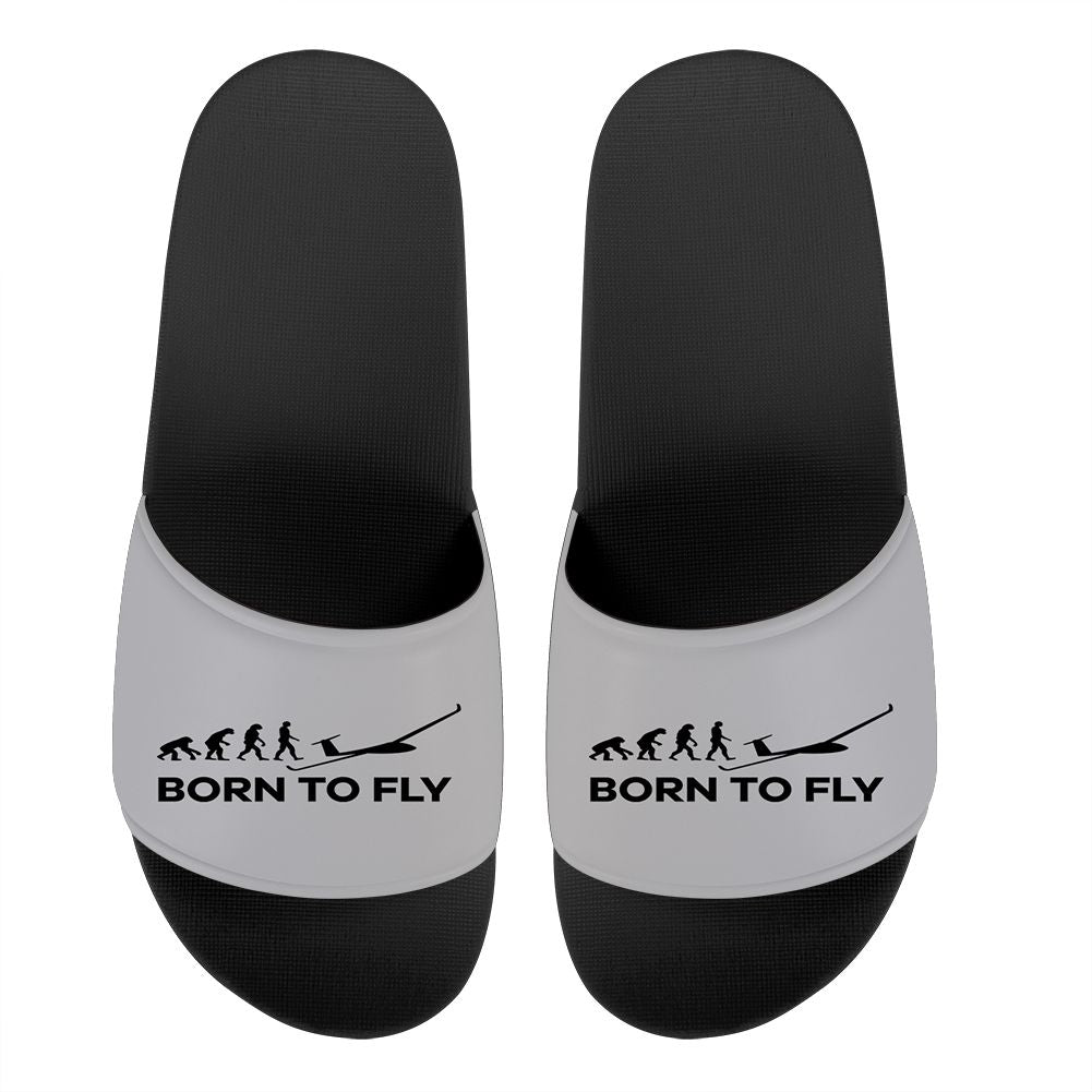 Born To Fly Glider Designed Sport Slippers