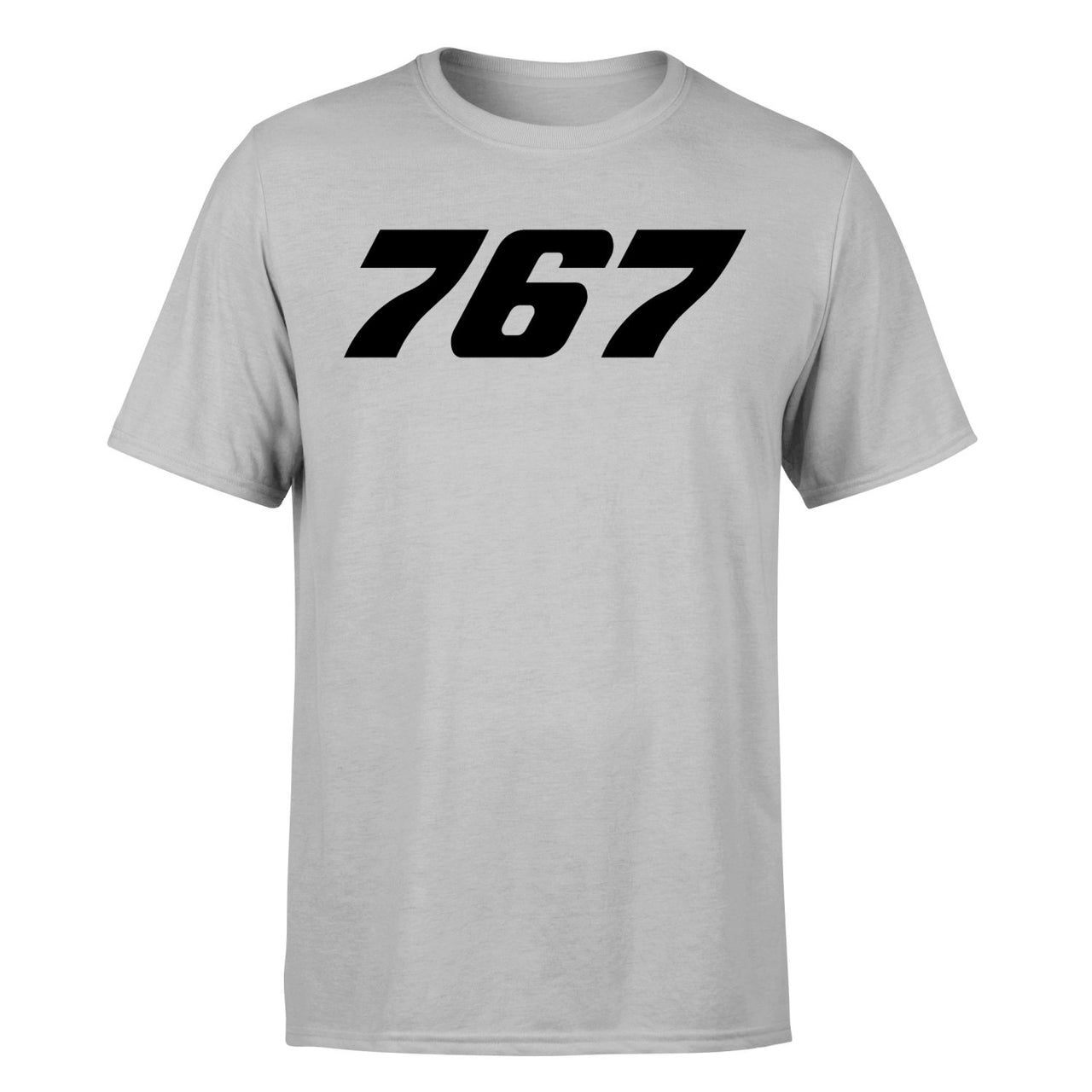 767 Flat Text Designed T-Shirts