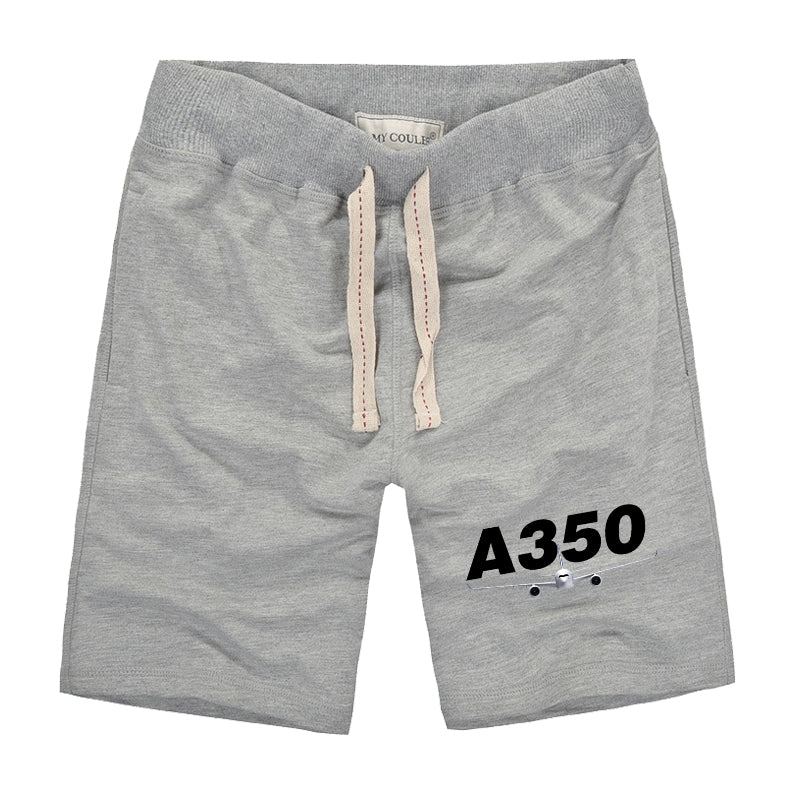 Super Airbus A350 Designed Cotton Shorts