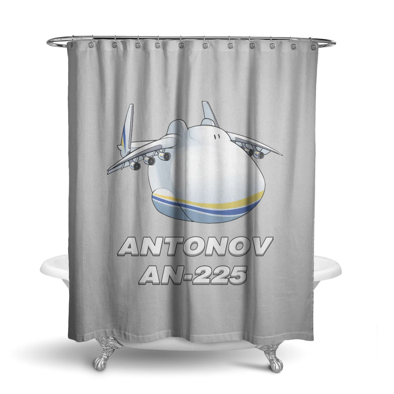Antonov AN-225 (21) Designed Shower Curtains