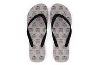 Thumbnail for Flying One Ball Designed Slippers (Flip Flops)