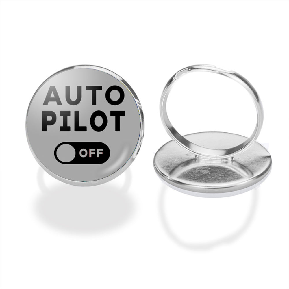 Auto Pilot Off Designed Rings