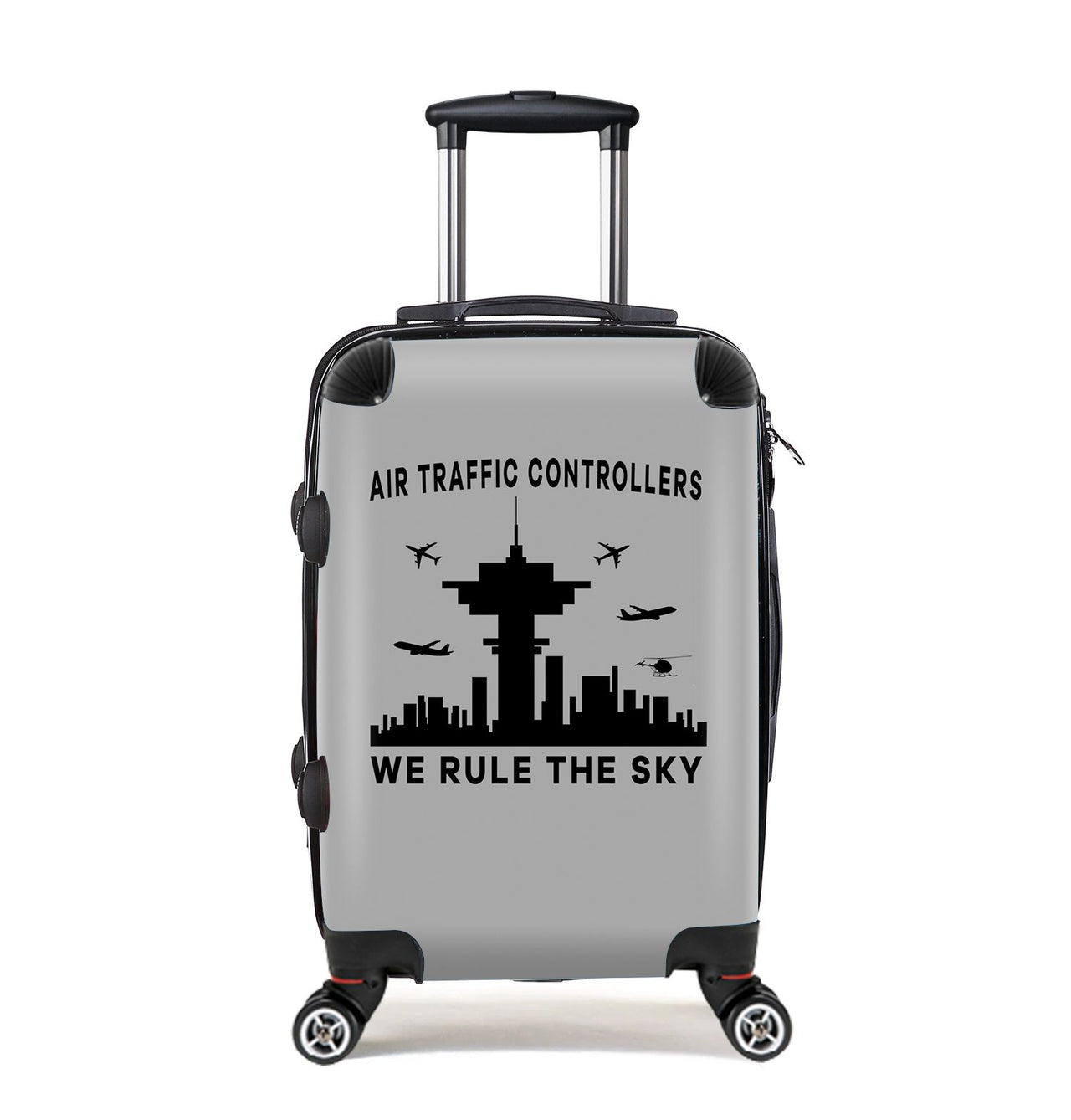 Air Traffic Controllers - We Rule The Sky Designed Cabin Size Luggages