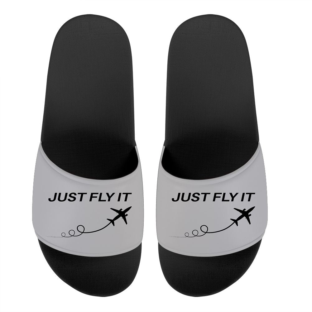 Just Fly It Designed Sport Slippers