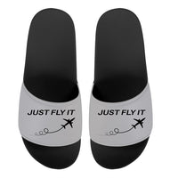 Thumbnail for Just Fly It Designed Sport Slippers
