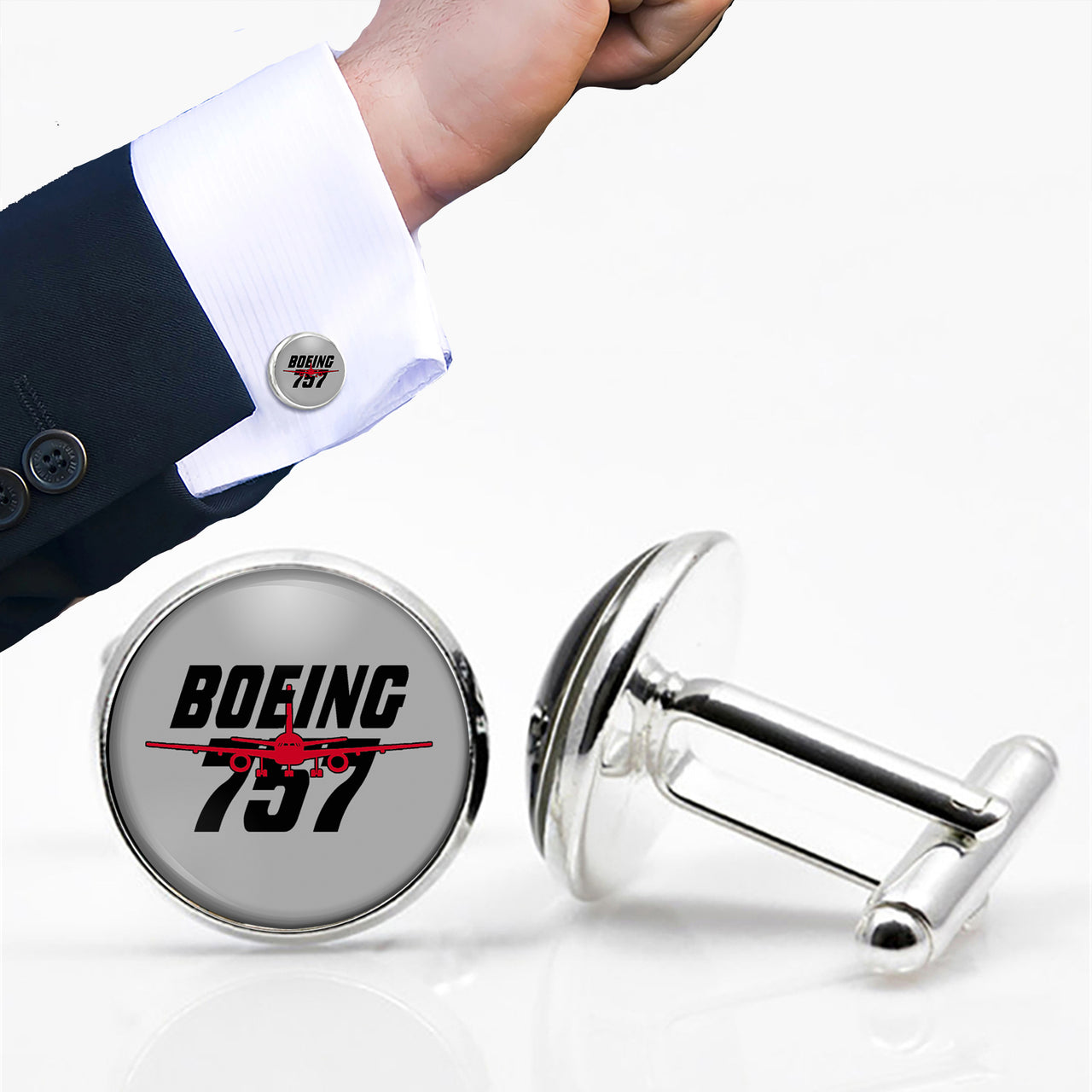 Amazing Boeing 757 Designed Cuff Links