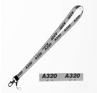 Thumbnail for Super Airbus A320 Designed Lanyard & ID Holders