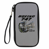 Thumbnail for Boeing 747 & GENX Engine Designed Travel Cases & Wallets
