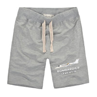 Thumbnail for The Bombardier Learjet 75 Designed Cotton Shorts