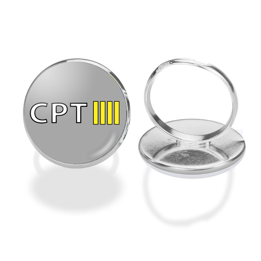 CPT & 4 Lines Designed Rings