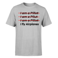 Thumbnail for I Fly Airplanes Designed T-Shirts