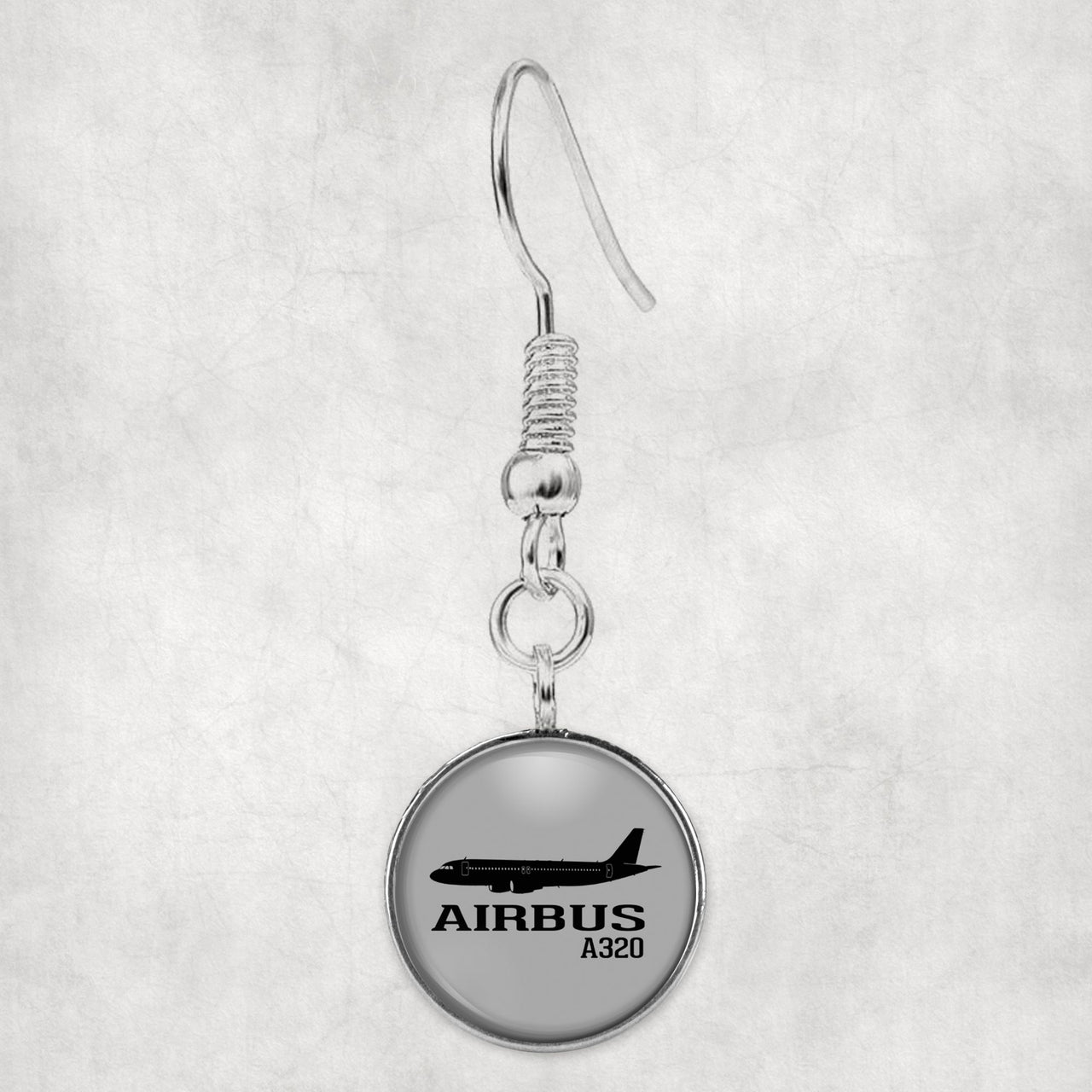 Airbus A320 Printed Designed Earrings