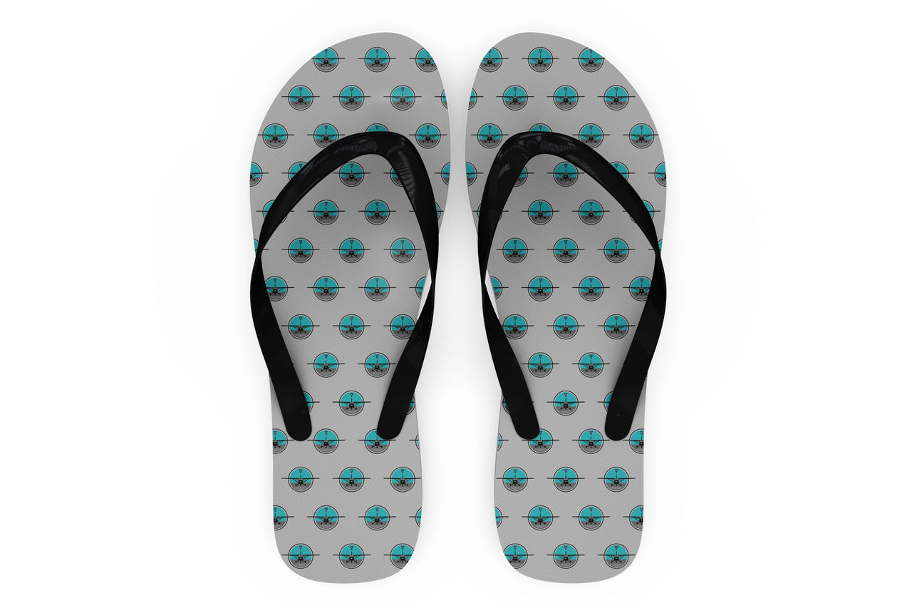 Cessna & Gyro Designed Slippers (Flip Flops)