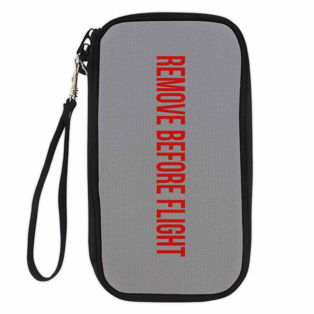 Remove Before Flight 2 Designed Travel Cases & Wallets